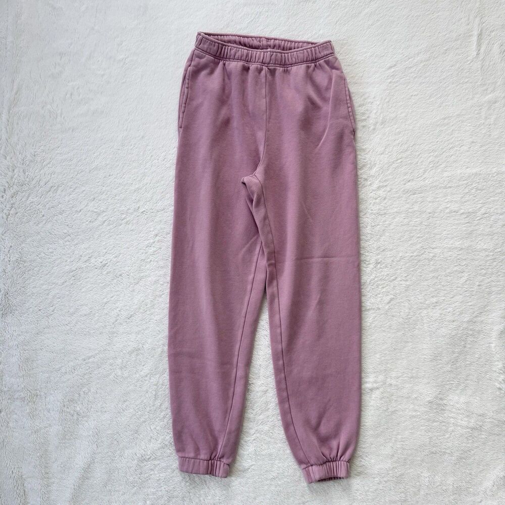 Wild Fable Pink Fleece Jogger Sweatpants Women’s High Waisted Size XS